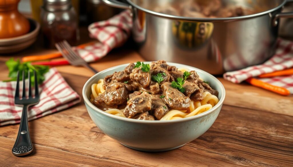 Beef Stroganoff Leftovers