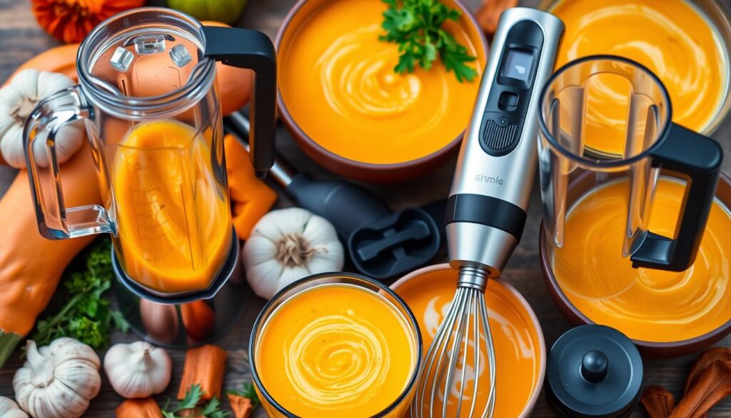 Blending techniques for smooth soup