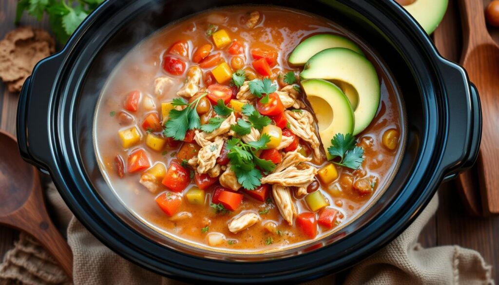 Crockpot Chicken Chili