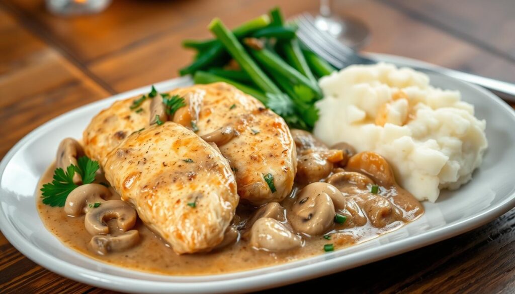 Crockpot Chicken Marsala recipe