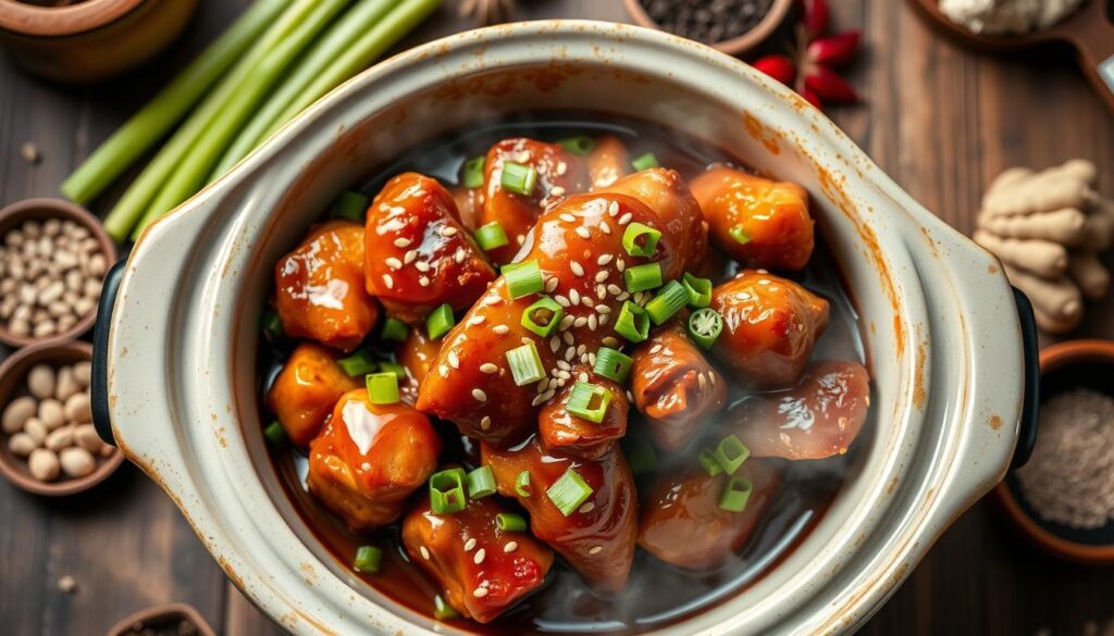 Crockpot Honey Garlic Chicken recipe