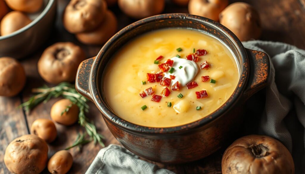 Crockpot Potato Soup recipe