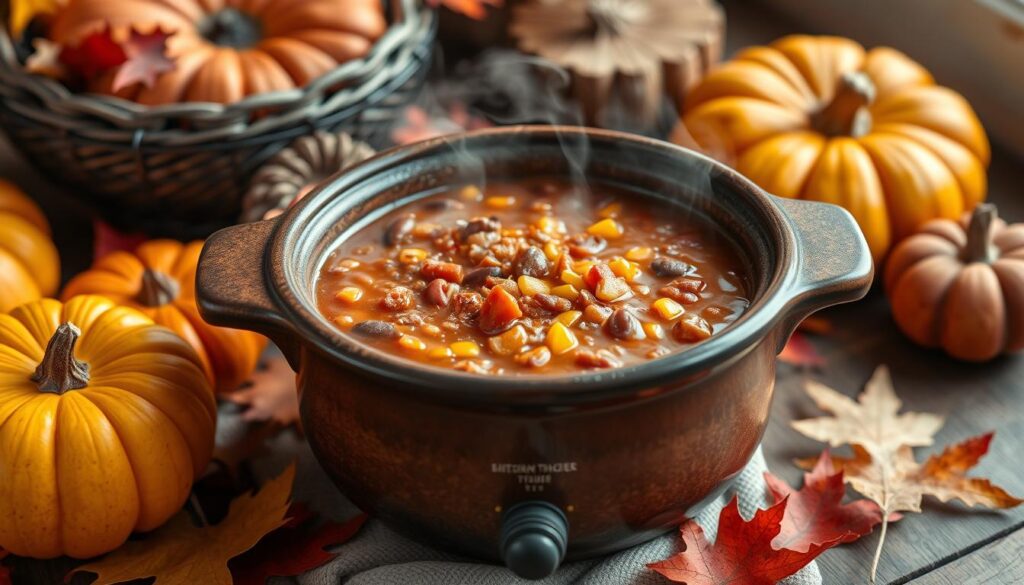 Crockpot Pumpkin Chili