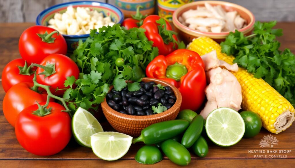 Mexican Soup Ingredients