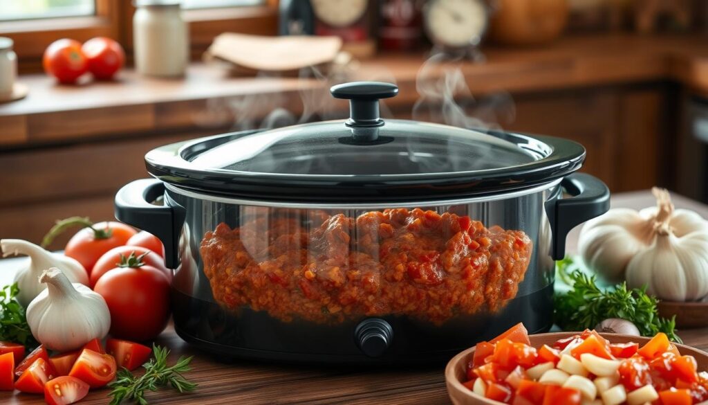 Slow Cooker Bolognese Sauce