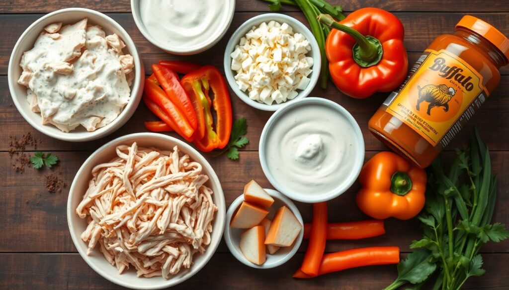 buffalo chicken dip ingredients