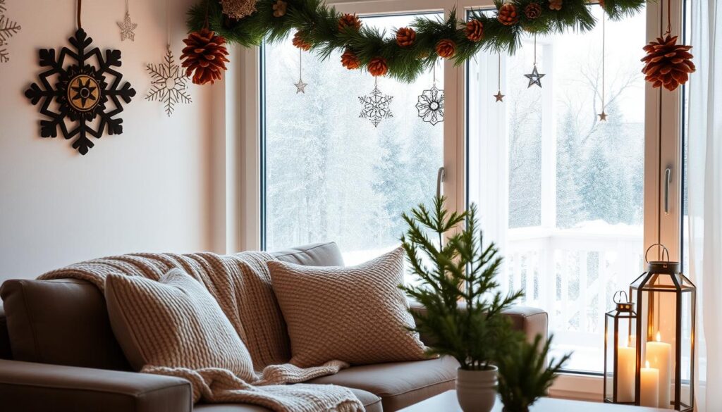 cheap winter decorations