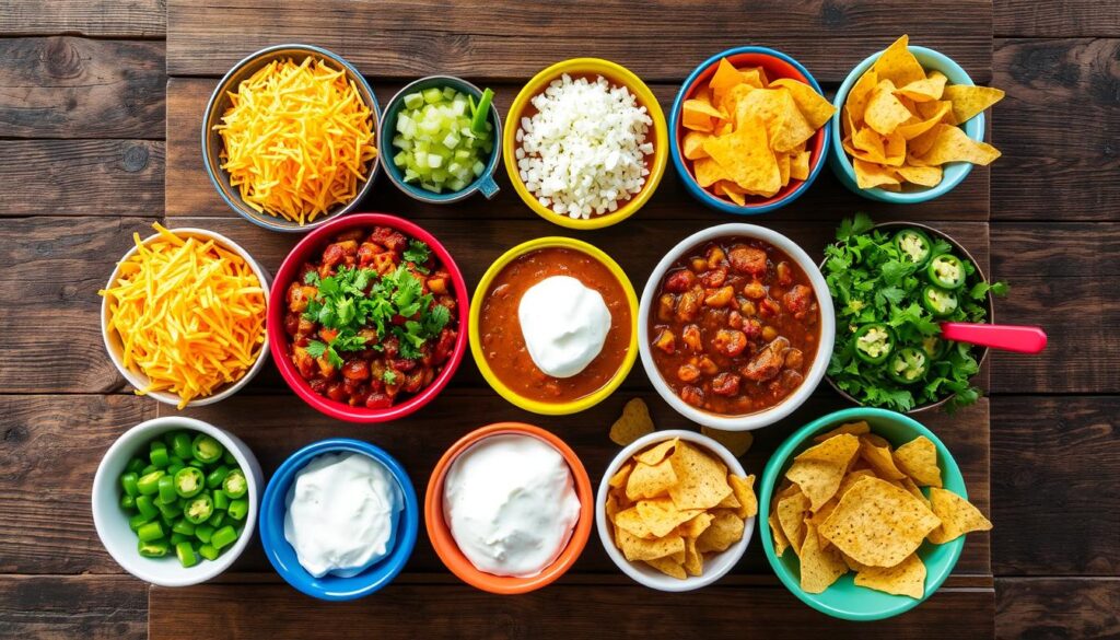 chili toppings