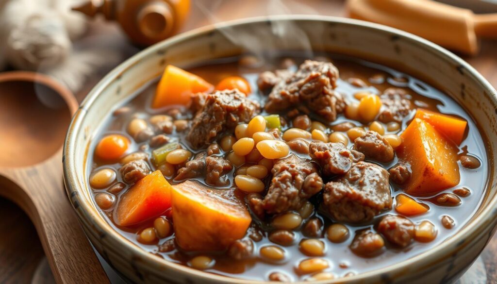 crockpot Beef and Barley Stew