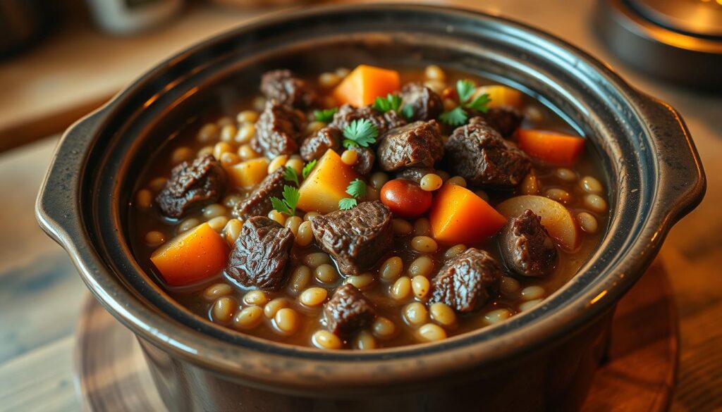 crockpot Beef and Barley Stew