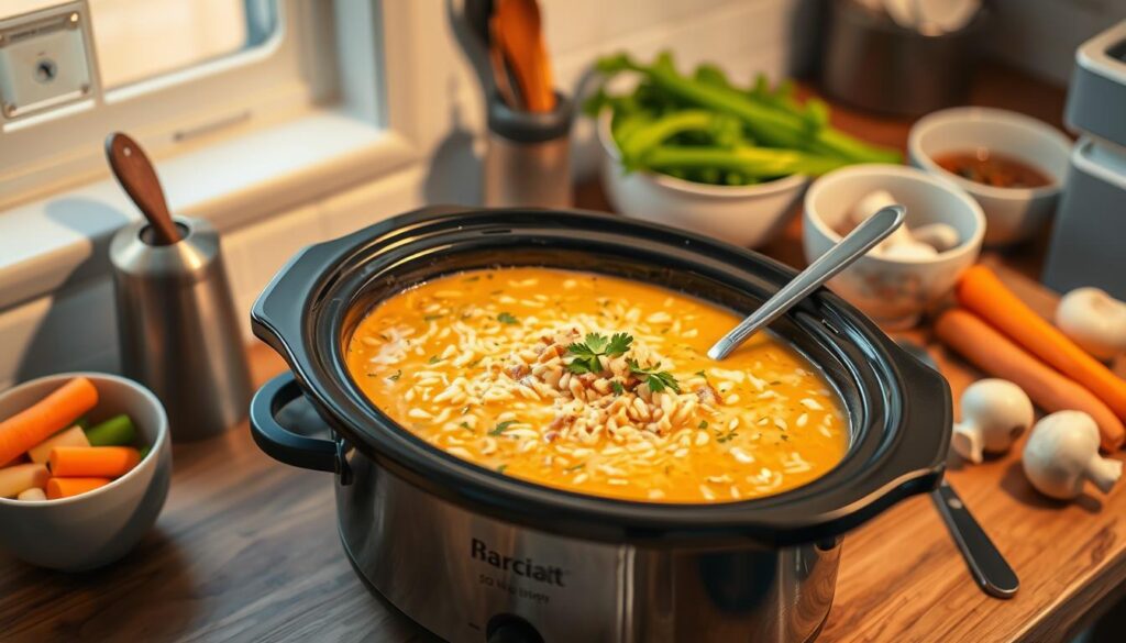 crockpot Chicken Wild Rice Soup