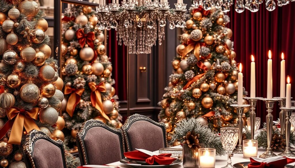 glamorous Christmas decor