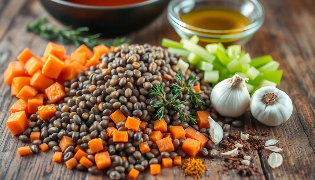 lentil soup ingredients