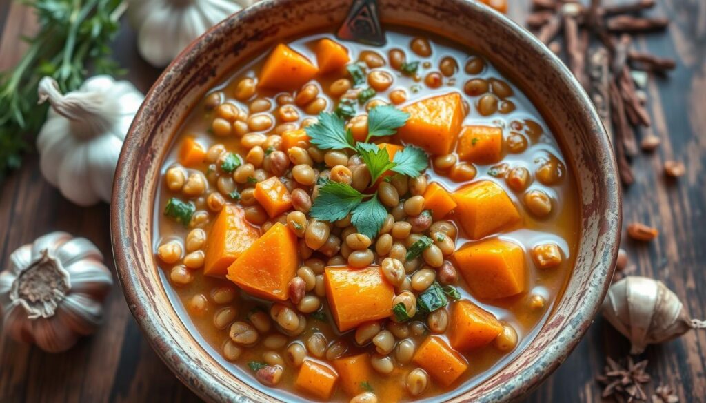 lentil sweet potato