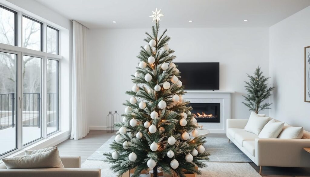 modern minimalist Christmas tree