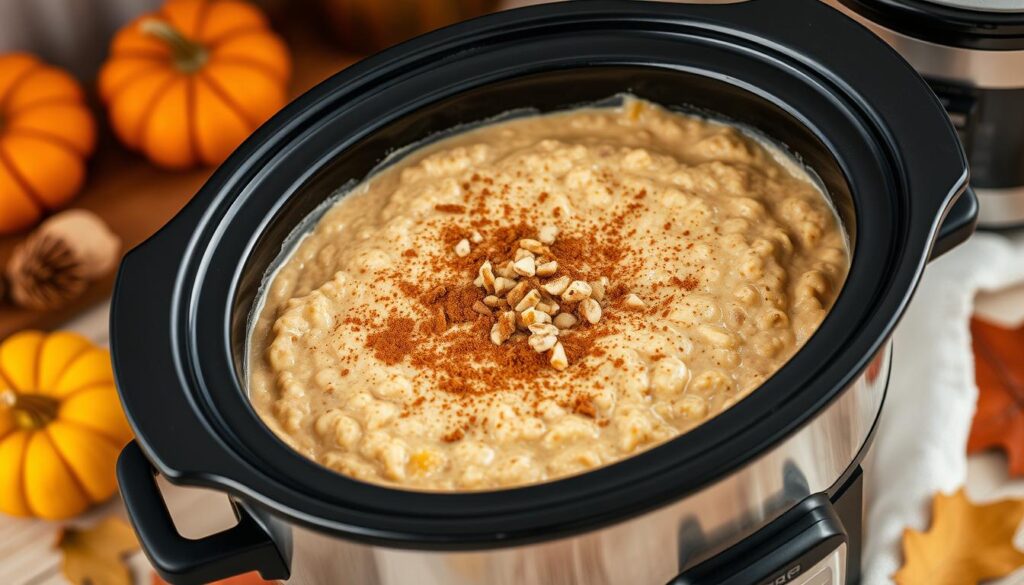 slow cooker oatmeal