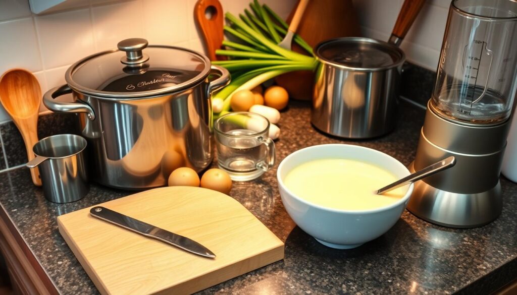 soup-making tools