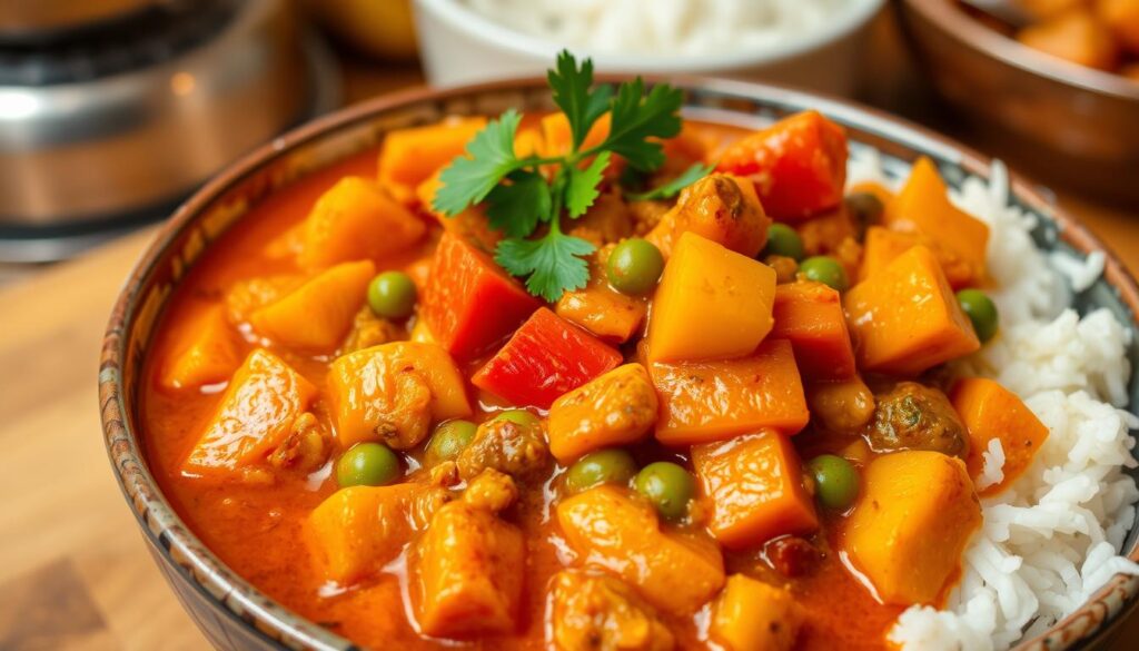 spicy vegetable curry