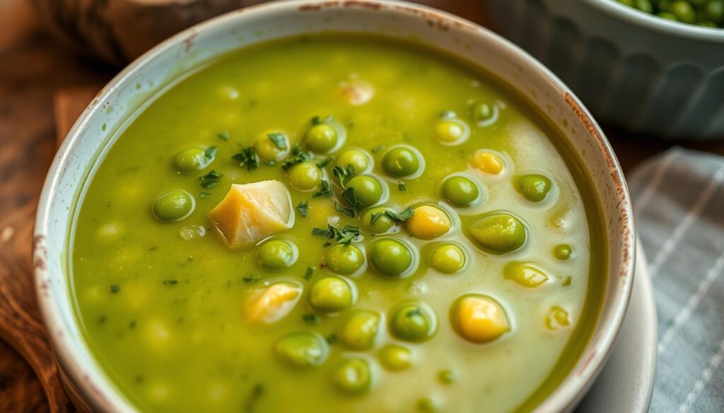 split pea soup consistency