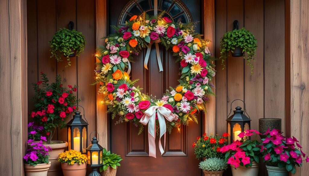 unique front door decor