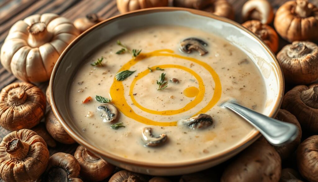 wild mushroom soup