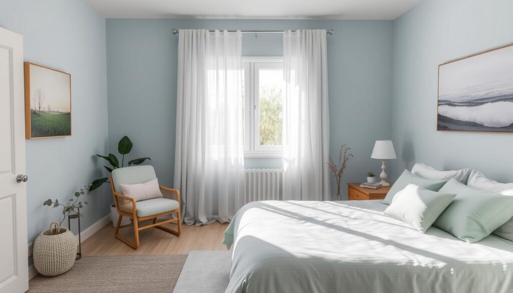 Calming Blues: How to Create a Relaxing Guest Room with Cool Tones