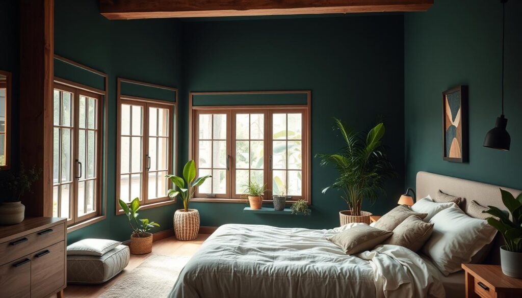 Deep Forest Green Bedrooms: A Sophisticated Cozy Retreat