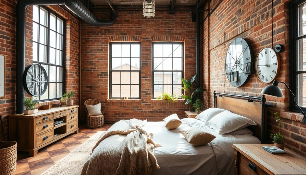 Industrial Guest Bedrooms: Raw Materials with a Welcoming Twist