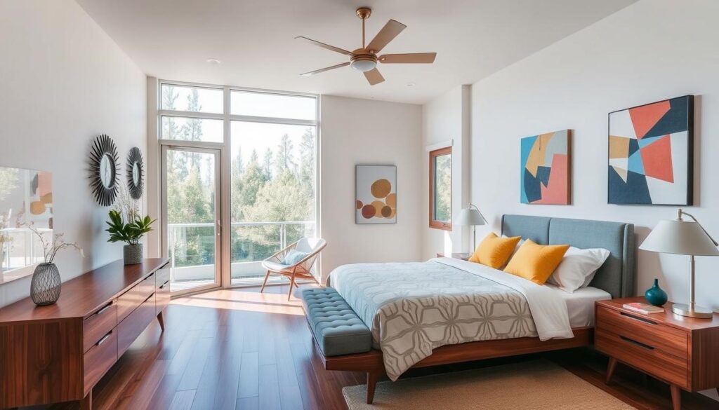 Mid-Century Modern Guest Bedrooms: Retro Charm with Modern Comfort