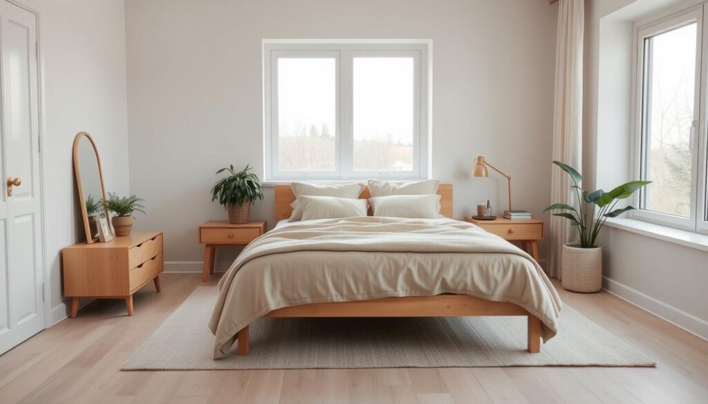 Scandi-Neutral Guest Bedrooms: Beige Meets Minimalism