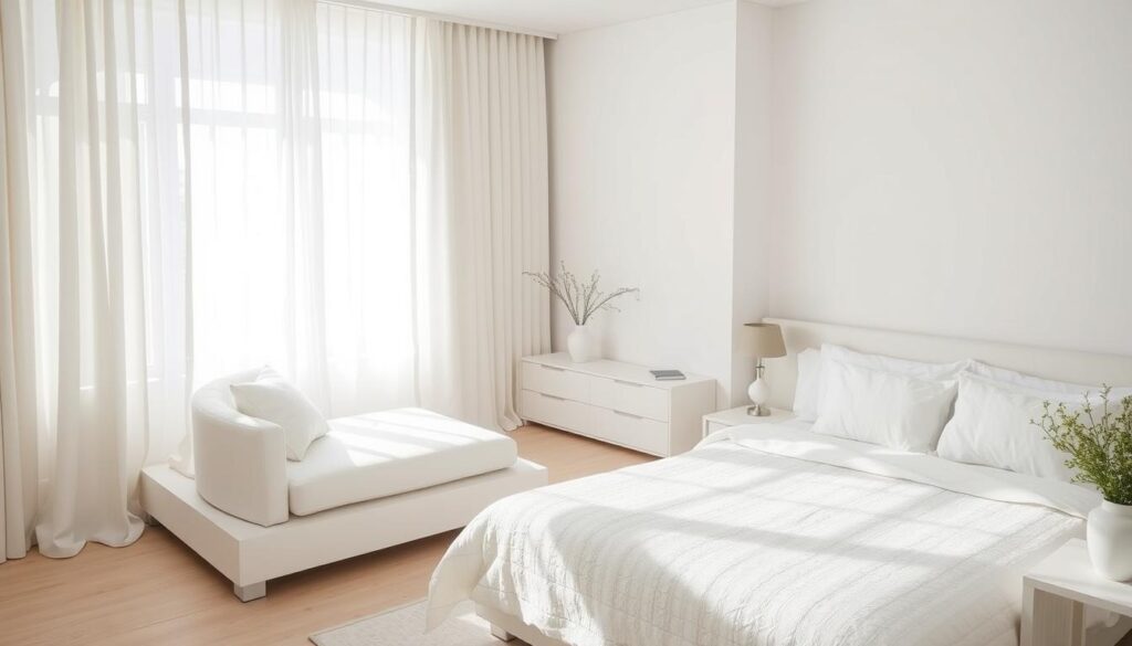 White-on-White Guest Bedrooms: Making Minimalist Décor Cozy