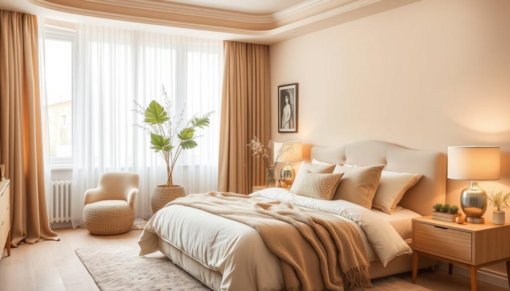 beige bedroom