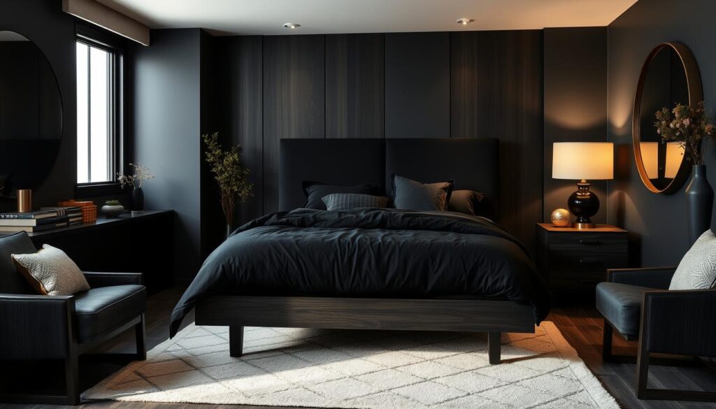 dark bedroom furniture