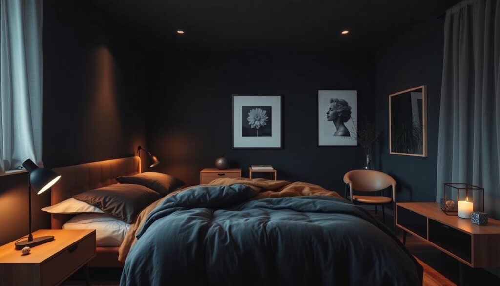 dark bedrooms