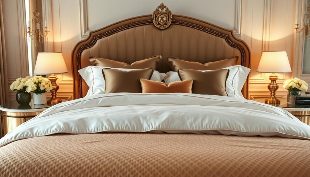 luxury bed linens