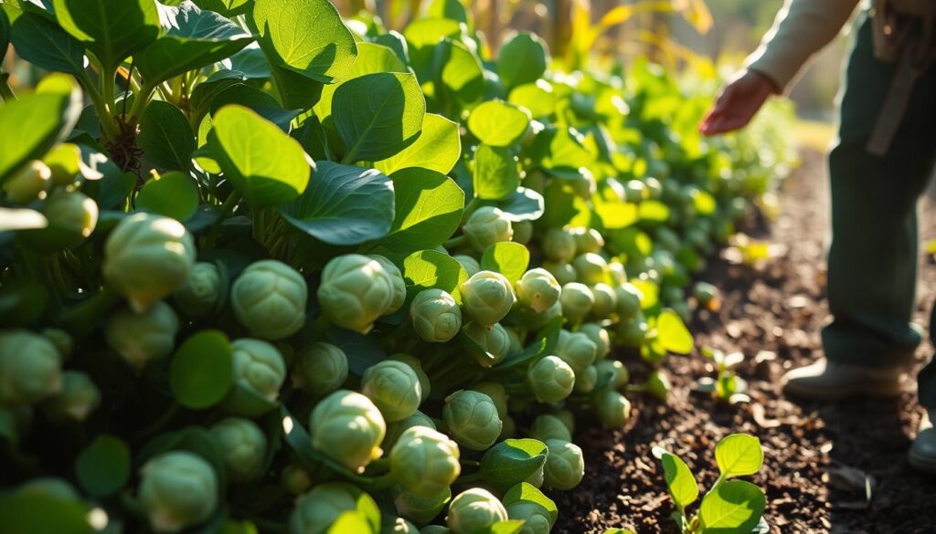 Brussels Sprouts Harvesting Guide