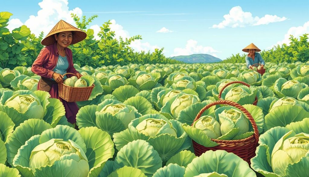 Cabbage Harvesting Guide