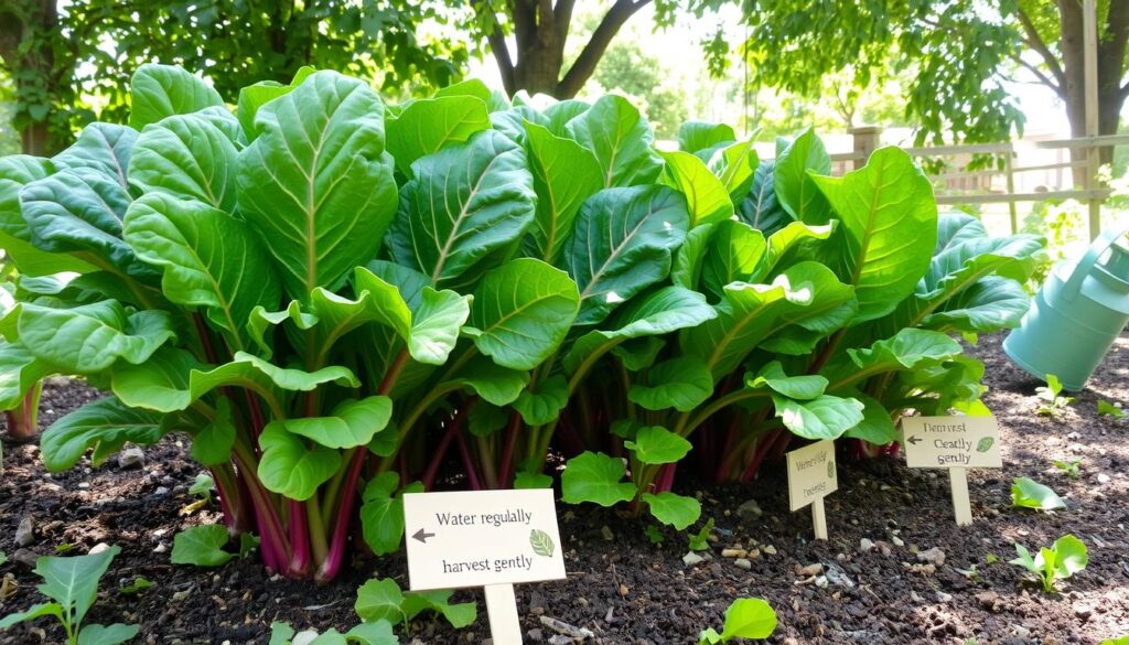 Chard growing tips