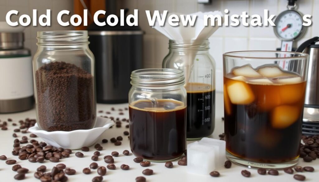 Cold Brew Brewing Mistakes