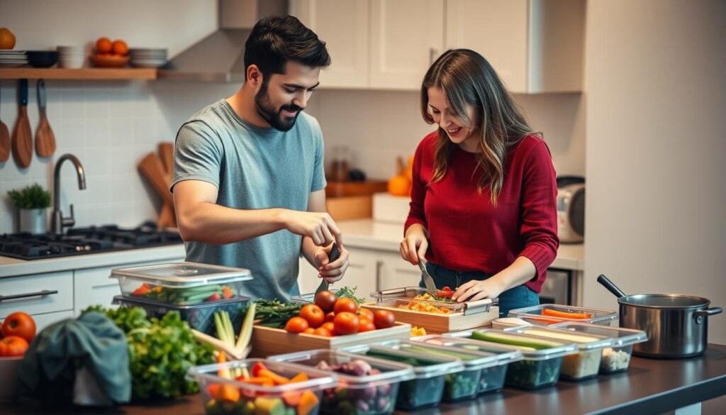 Couple Meal Prep Techniques