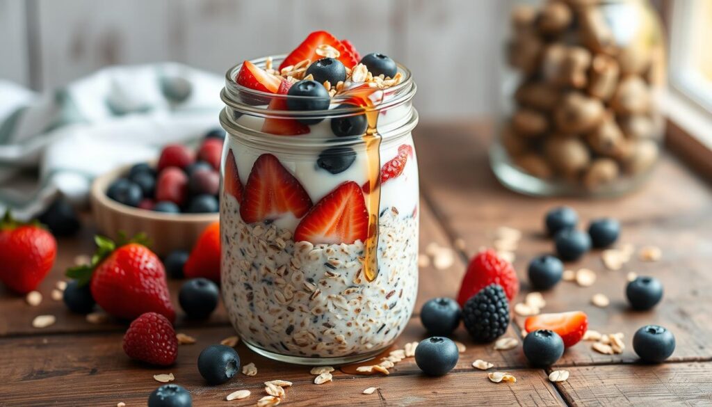 Easy Breakfast Prep Overnight Oats