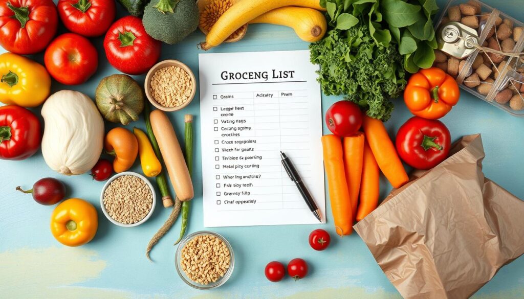 Efficient Grocery Shopping List Planning