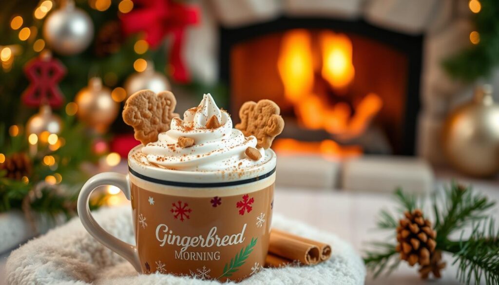 Gingerbread Latte Christmas Drink