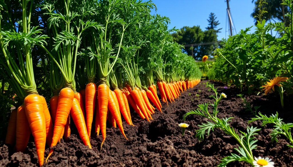 Harvesting Carrots