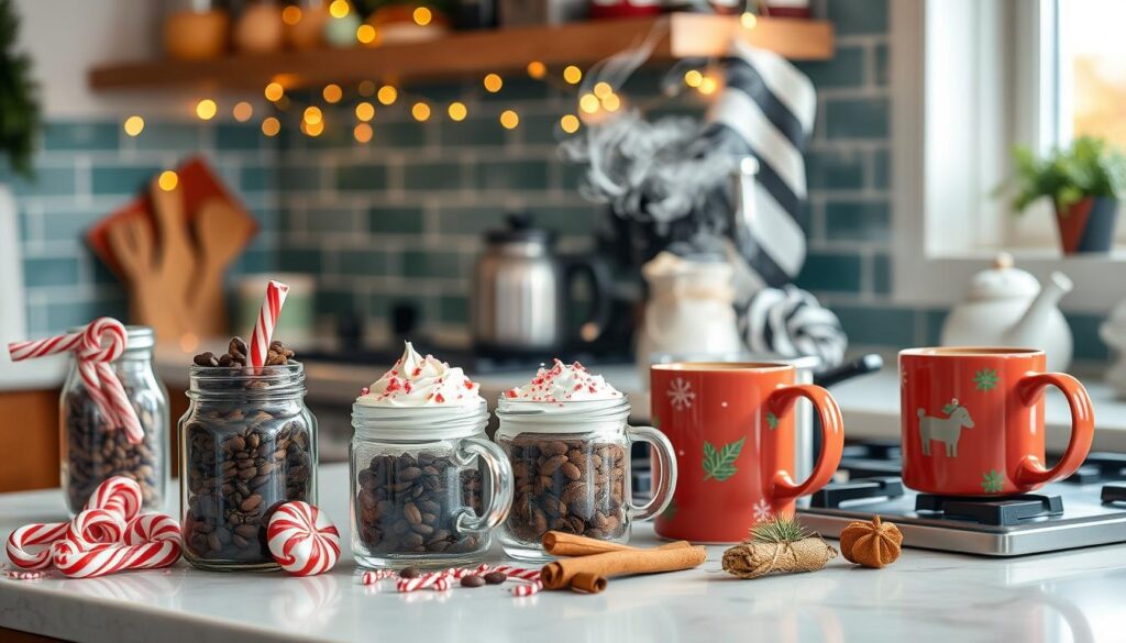 Holiday Coffee Batch Preparation