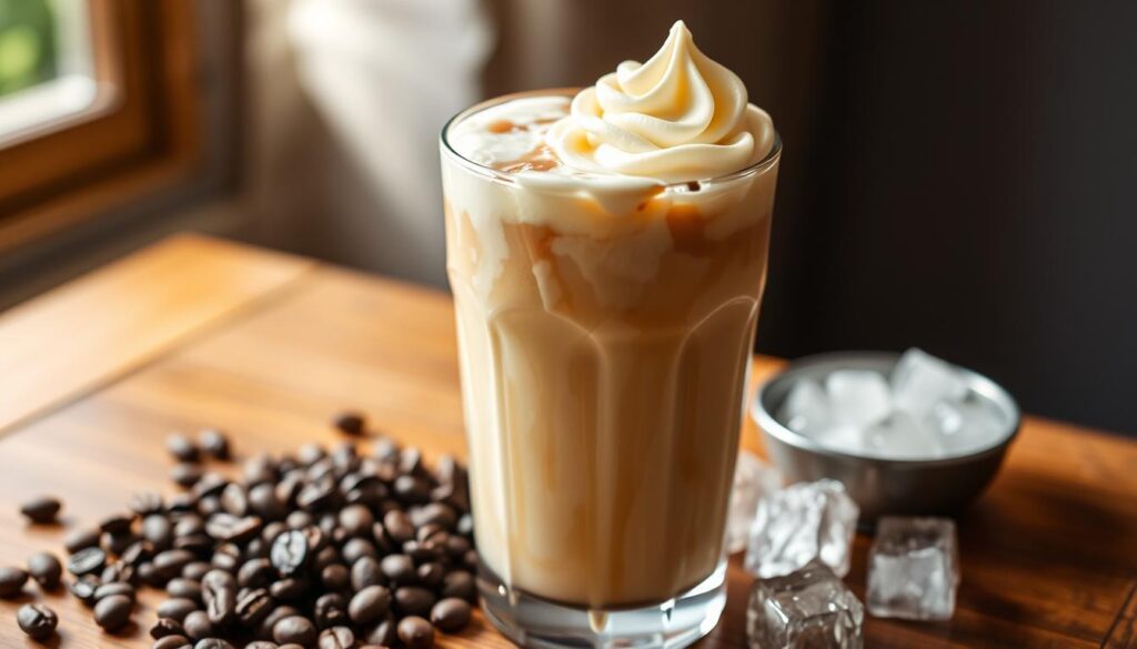 Homemade Iced White Chocolate Mocha