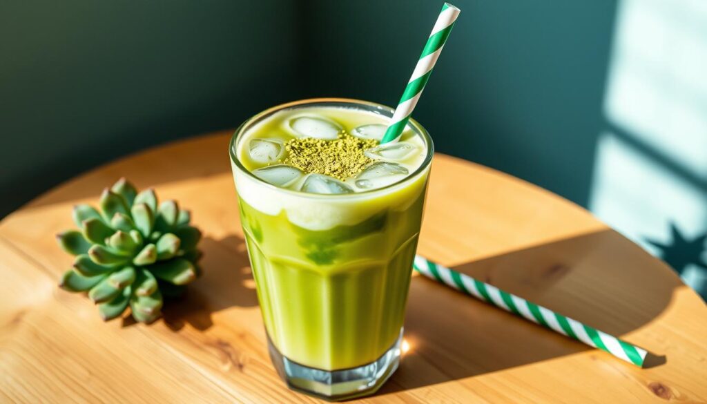 How to Make a Café-Style Iced Matcha Latte at Home