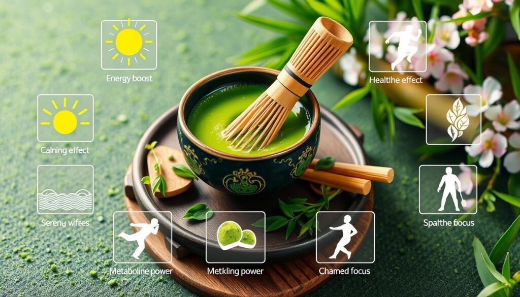 Matcha Health Benefits Infographic