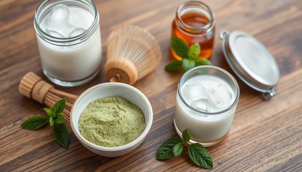 Matcha Latte Ingredients