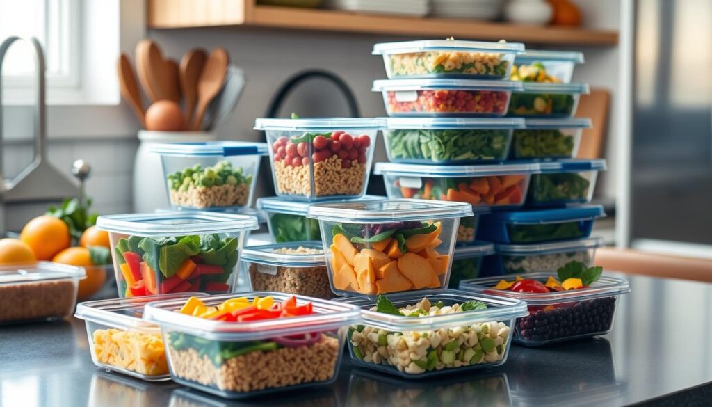 Meal Prep Containers Organization